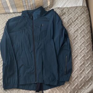 Nike women’s Dark Blue Full-Zip Windbreaker Jacket